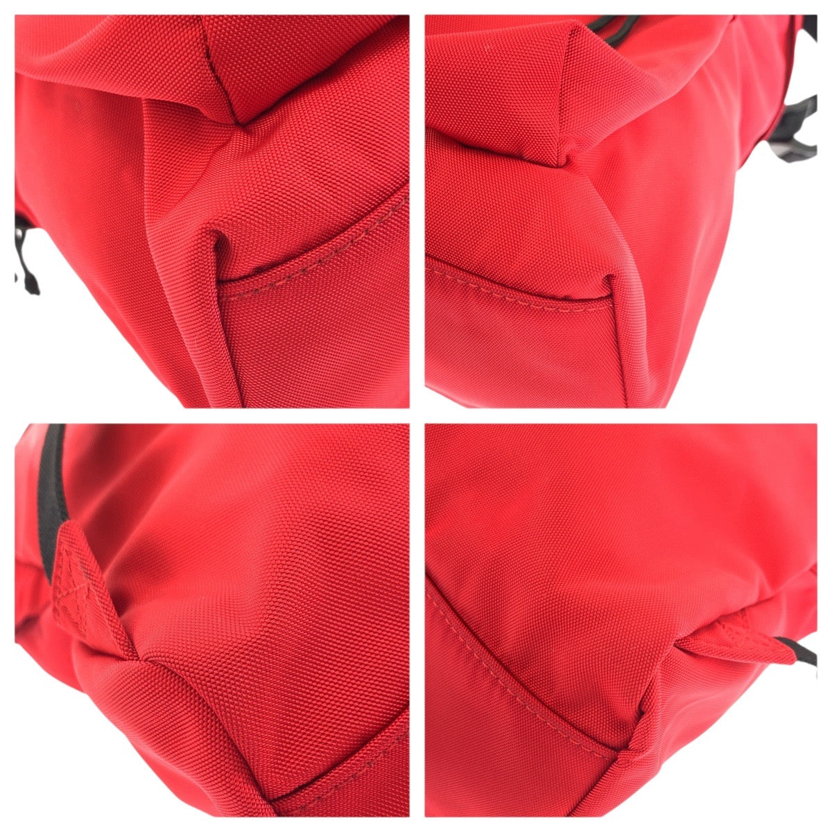 BALENCIAGA Backpack 503221 Nylon Red black Explorer