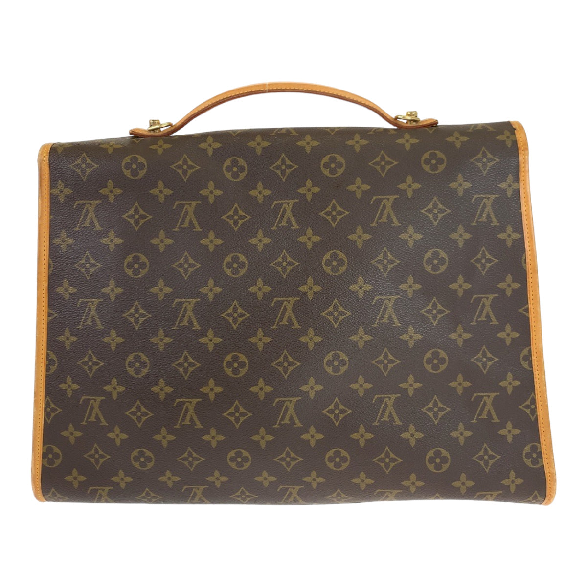 LOUIS VUITTON Business bag M51120 PVC Brown Monogram Beverly MM