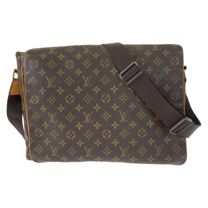 LOUIS VUITTON Shoulder Bag M45257 PVC Brown Monogram Abbesses