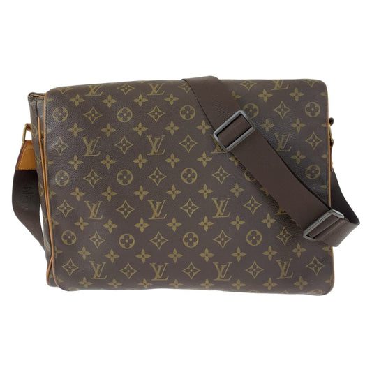 LOUIS VUITTON Shoulder Bag M45257 PVC Brown Monogram Abbesses