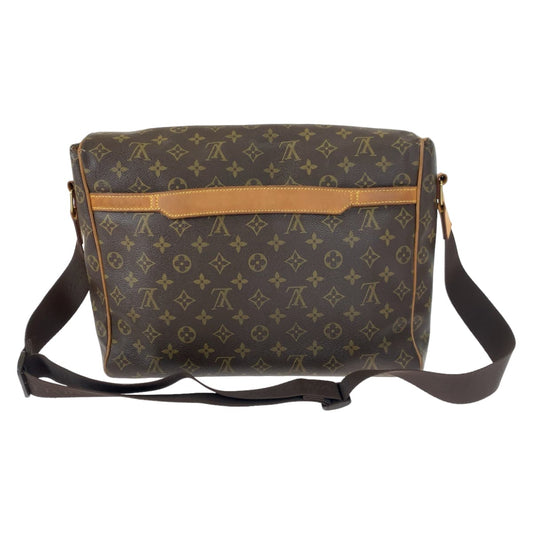 LOUIS VUITTON Shoulder Bag M45257 PVC Brown Monogram Abbesses