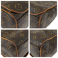 LOUIS VUITTON Shoulder Bag M45257 PVC Brown Monogram Abbesses