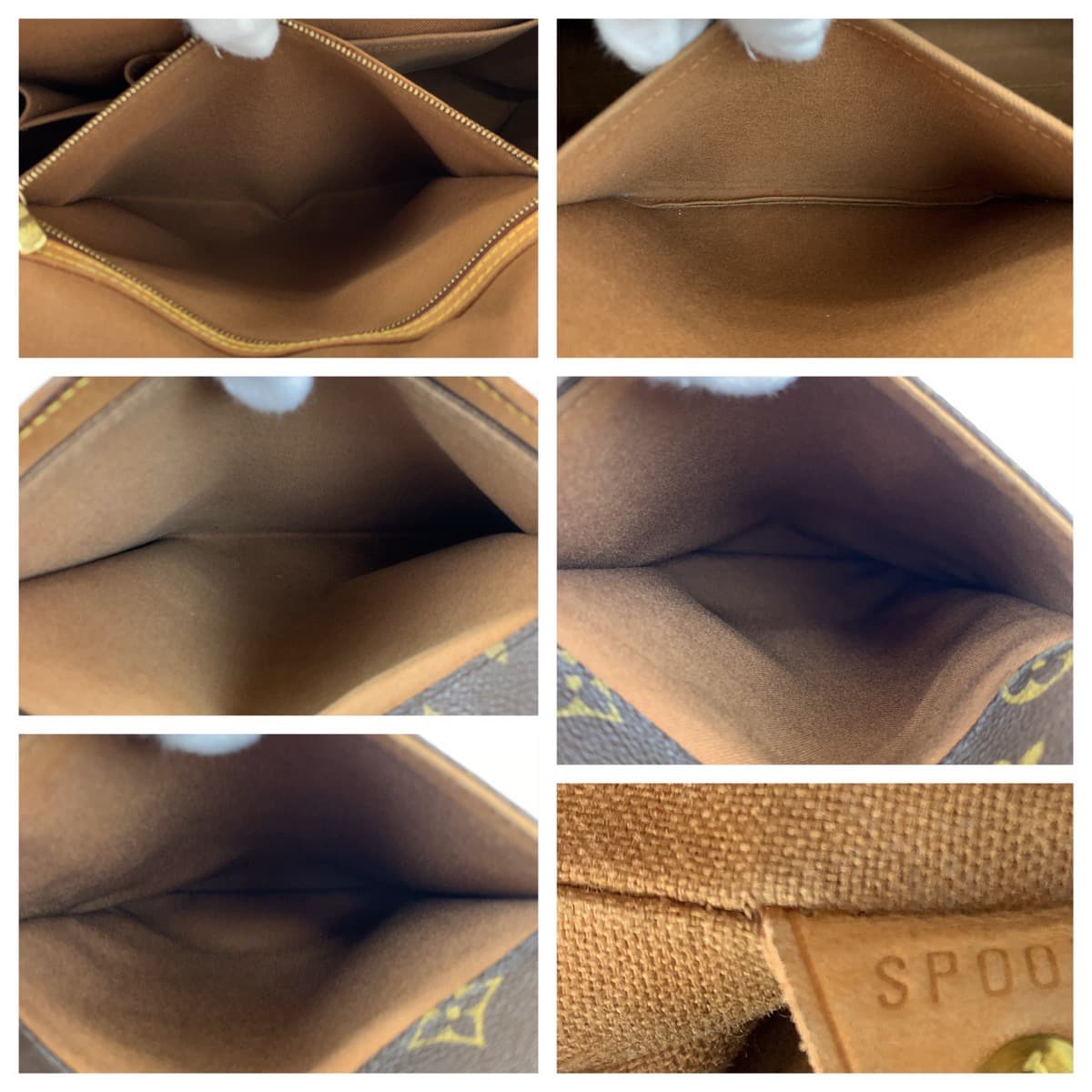 LOUIS VUITTON Shoulder Bag M45257 PVC Brown Monogram Abbesses