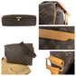 LOUIS VUITTON Shoulder Bag M45257 PVC Brown Monogram Abbesses