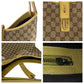 GUCCI Shoulder Bag 109190 GG canvas Beige Yellow Gold Metal New Jackie