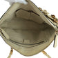 GUCCI Shoulder Bag 282300 GG canvas Beige Ivory Gold Metal Bella