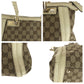GUCCI Shoulder Bag 282300 GG canvas Beige Ivory Gold Metal Bella