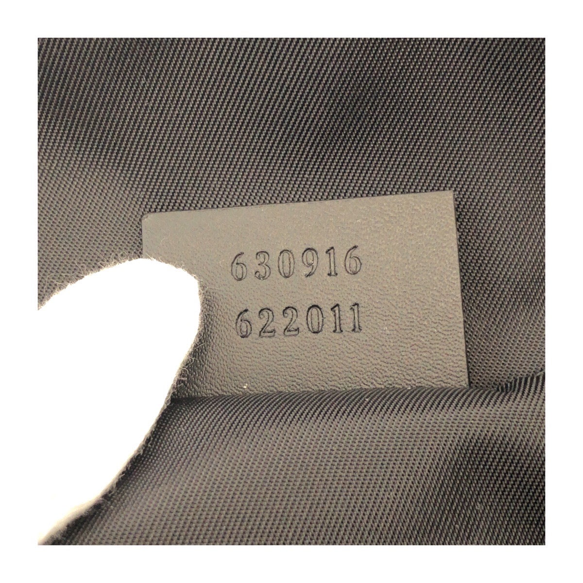 GUCCI business bag 630916 canvas Black SilverMetal Sherry line