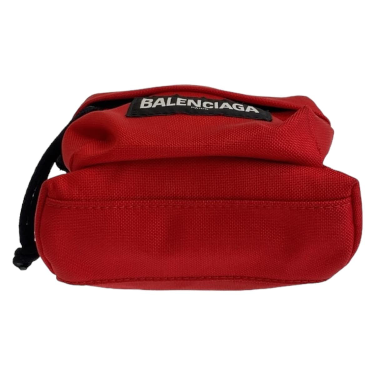 BALENCIAGA Shoulder Bag Nylon Red black Explorer