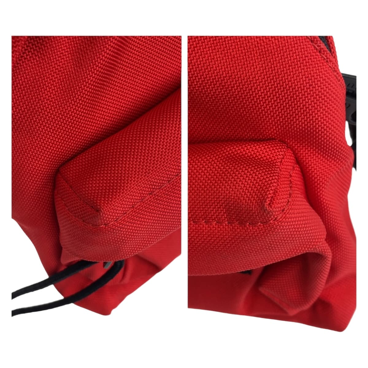 BALENCIAGA Shoulder Bag Nylon Red black Explorer