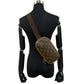 LOUIS VUITTON Sling bag M51870 Leather, PVC Brown Monogram Pochette Gange mens(Unisex) Used Authentic