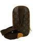 LOUIS VUITTON Sling bag M51870 Leather, PVC Brown Monogram Pochette Gange mens(Unisex) Used Authentic
