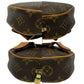 LOUIS VUITTON Sling bag M51870 Leather, PVC Brown Monogram Pochette Gange mens(Unisex) Used Authentic
