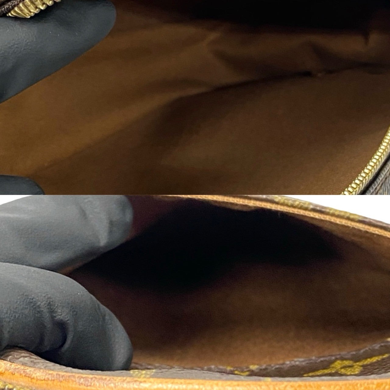 LOUIS VUITTON Sling bag M51870 Leather, PVC Brown Monogram Pochette Gange mens(Unisex) Used Authentic