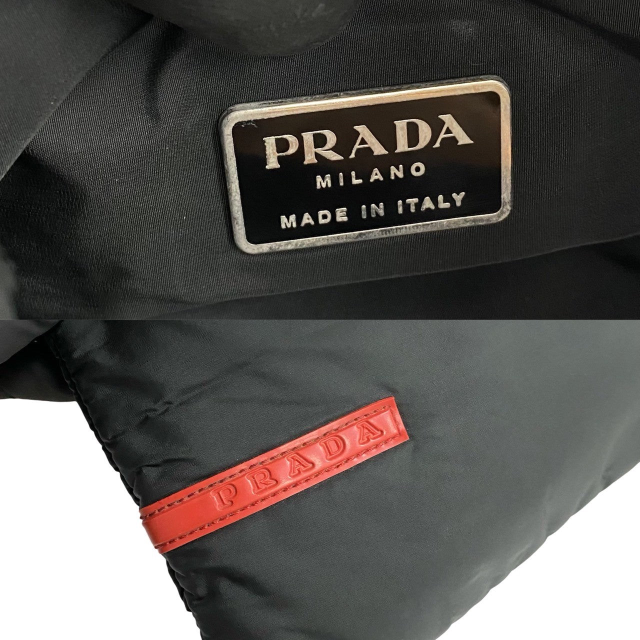 PRADA Shoulder Bag Nylon black PRADA Sports mens(Unisex) Used Authentic