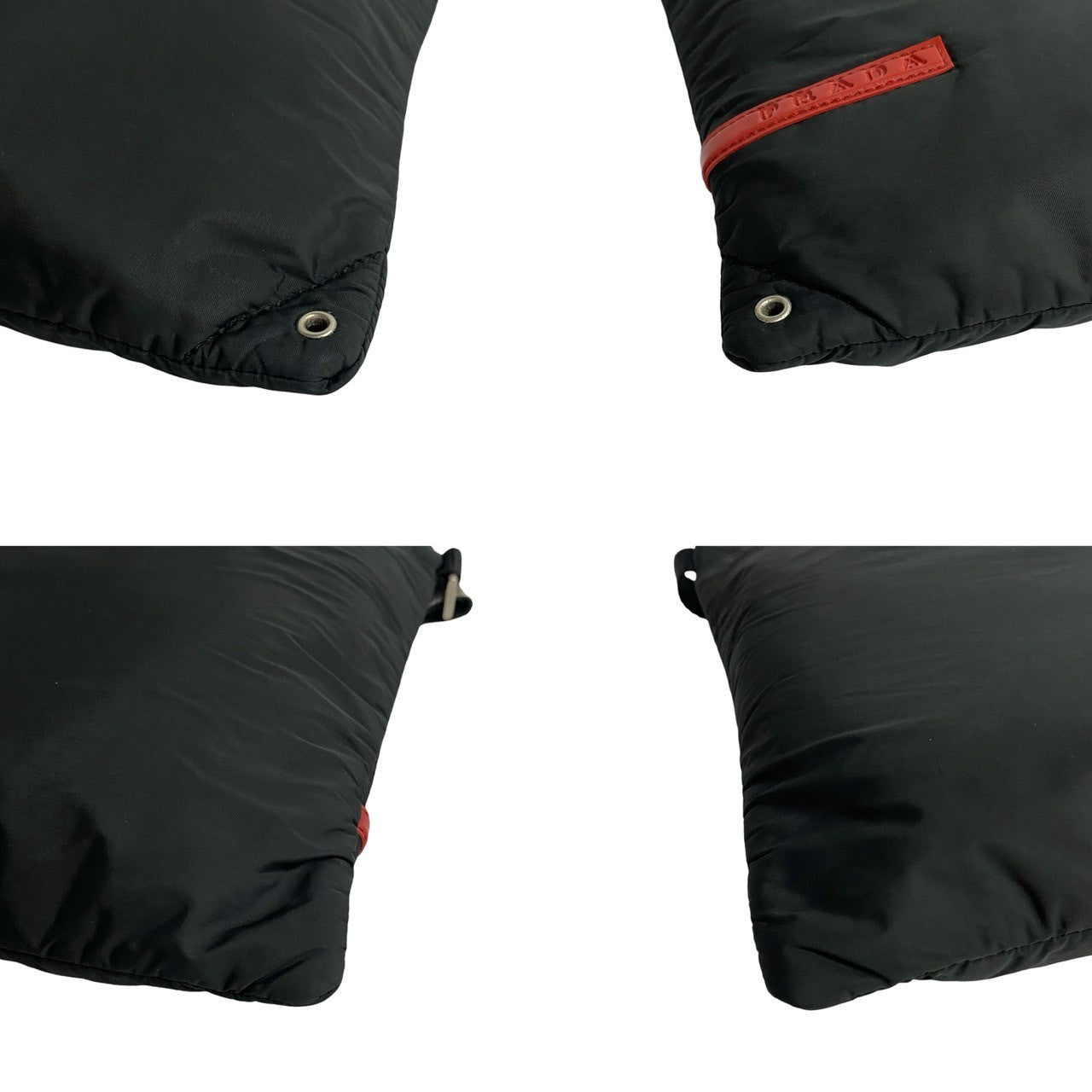 PRADA Shoulder Bag Nylon black PRADA Sports mens(Unisex) Used Authentic