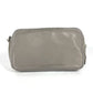 Dior business bag leather gray Pouch logo mens Used Authentic