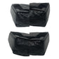 BALENCIAGA Shoulder Bag leather black Navy kabas Women Used Authentic