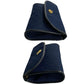 Dior Shoulder Bag Canvas, Leather Navy Trotter Pattern logo Metal Women Used Authentic