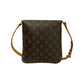 LOUIS VUITTON Shoulder Bag M51387 Leather, PVC Brown Monogram Musette Salsa mens(Unisex) Used Authentic