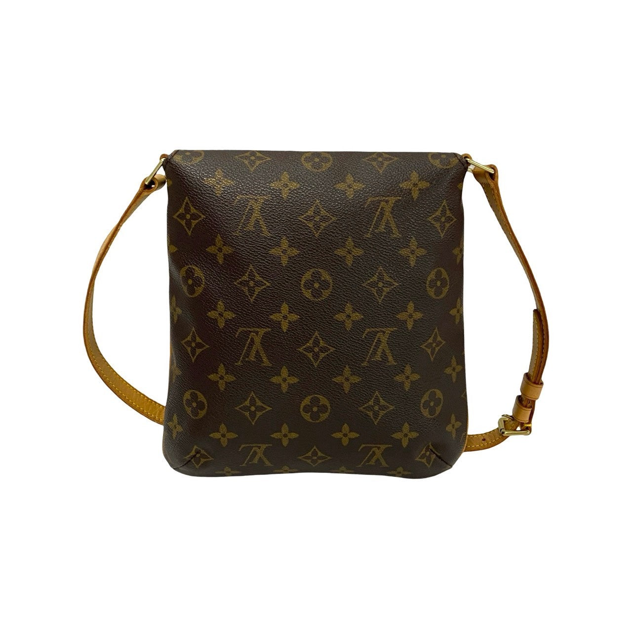 LOUIS VUITTON Shoulder Bag M51387 Leather, PVC Brown Monogram Musette Salsa mens(Unisex) Used Authentic