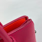 Dior Handbag leather pink open bar small Tote Bag Women Used Authentic