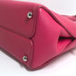 Dior Handbag leather pink open bar small Tote Bag Women Used Authentic