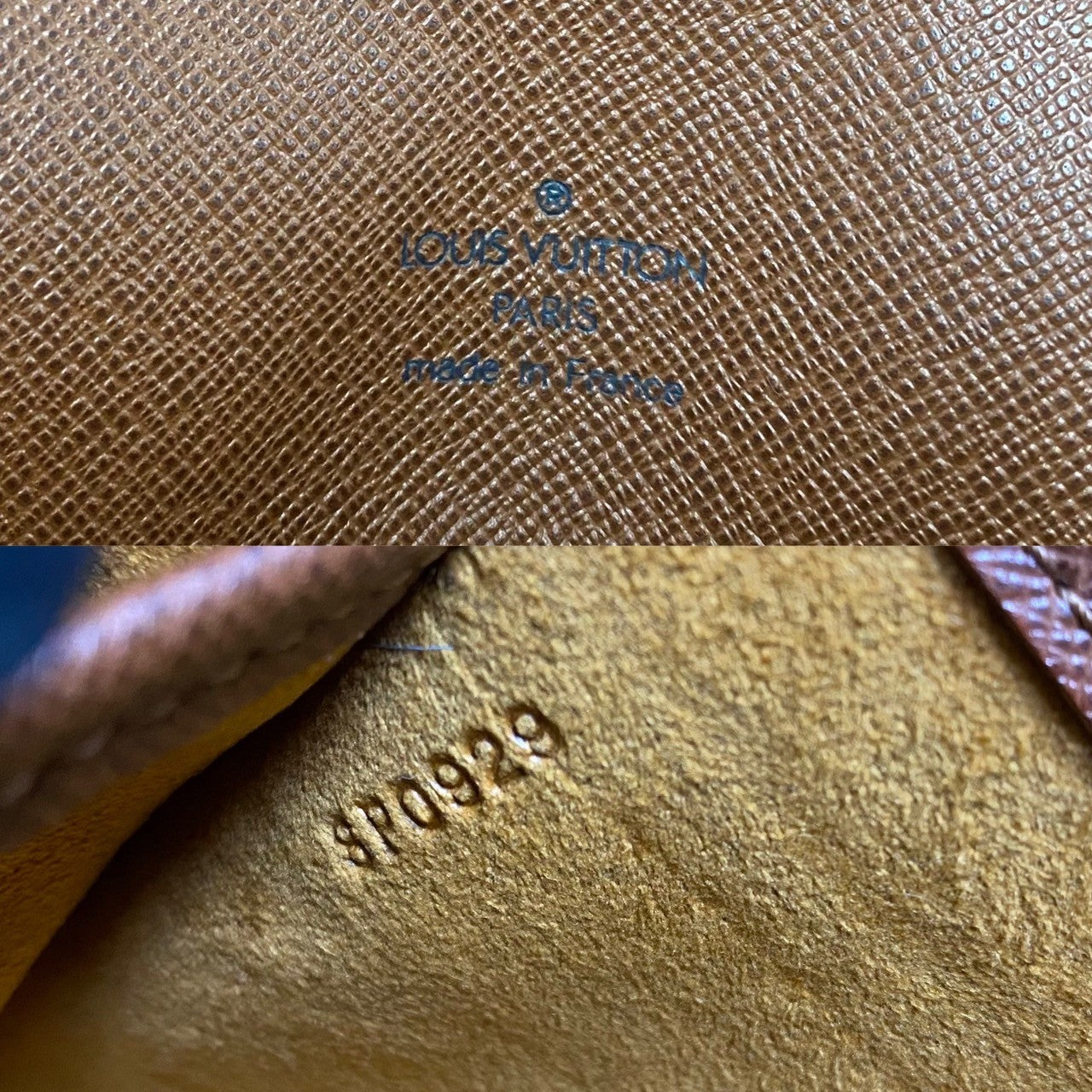 LOUIS VUITTON Shoulder Bag M51257 leather Brown Monogram Musette tango short
