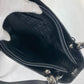 Dior Handbag leather black 2WAY bag Maris Pearl Women Used Authentic