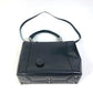 Dior Handbag leather black 2WAY bag Maris Pearl Women Used Authentic
