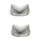LOEWE Handbag leather white anagram Women Used Authentic