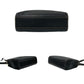 LOEWE Shoulder Bag leather black logo Women Used Authentic