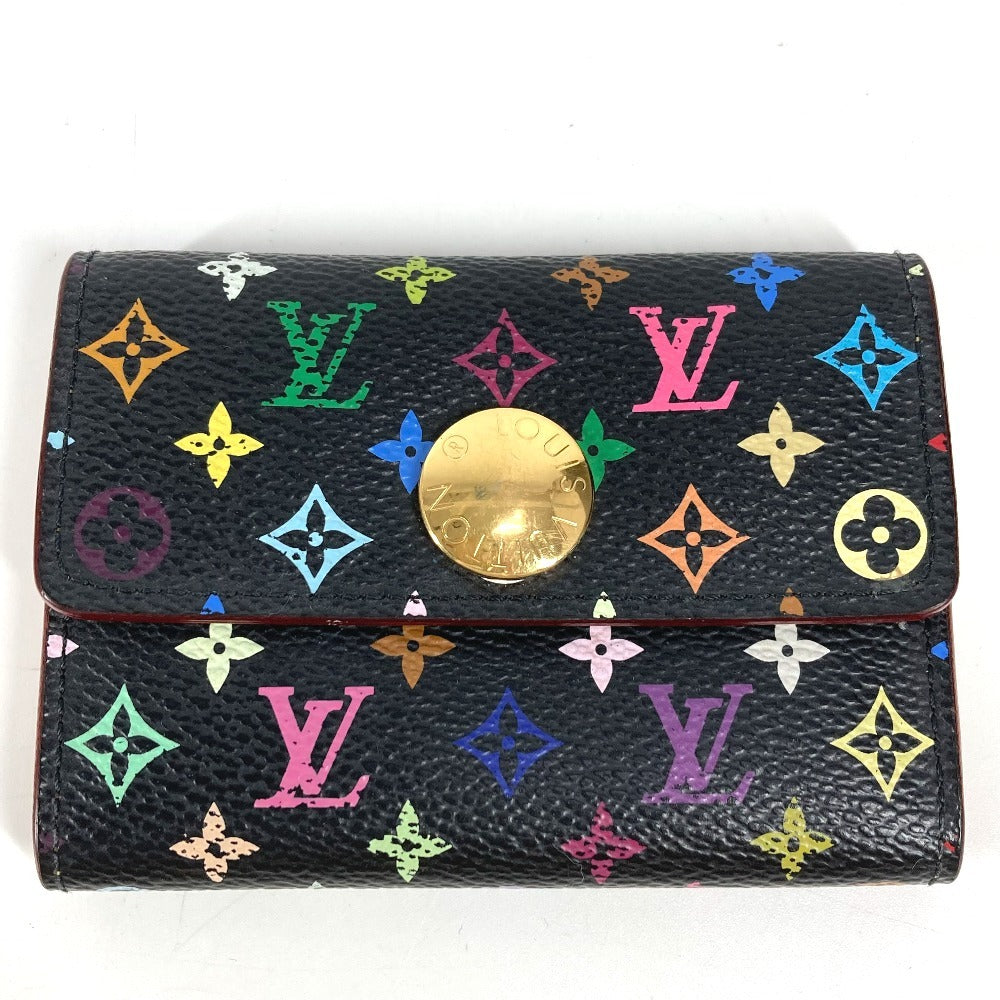 LOUIS VUITTON Coin case M60007 Monogram multicolor canvas Multi Monogram multicolor Portomonet Cozy Women Used Authentic