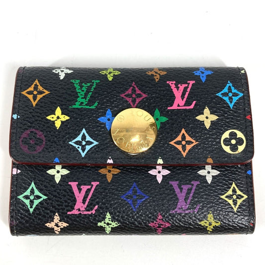 LOUIS VUITTON Coin case M60007 Monogram multicolor canvas Multi Monogram multicolor Portomonet Cozy Women Used Authentic