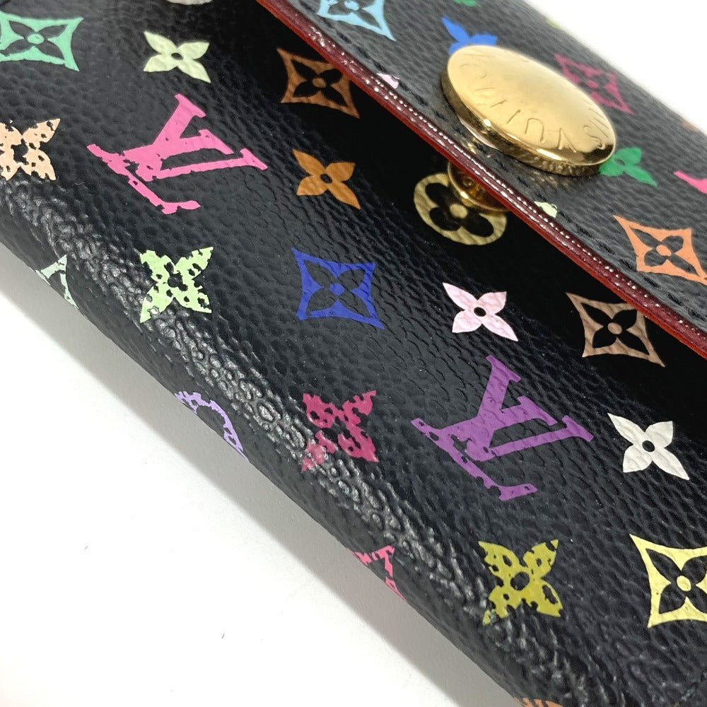 LOUIS VUITTON Coin case M60007 Monogram multicolor canvas Multi Monogram multicolor Portomonet Cozy Women Used Authentic