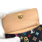 LOUIS VUITTON Coin case M60007 Monogram multicolor canvas Multi Monogram multicolor Portomonet Cozy Women Used Authentic