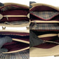 BURBERRY Handbag leather white Nova Check Women Used Authentic
