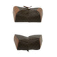 CELINE Shoulder Bag Leather, PVC Brown Macadam Blason Pattern Women Used Authentic
