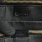CELINE Tote Bag Leather, PVC black Macadam Blason Triomphe Pattern Women Used Authentic