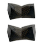 CELINE Tote Bag Leather, PVC black Macadam Blason Triomphe Pattern Women Used Authentic