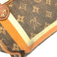 LOUIS VUITTON Shoulder Bag M56386 Coated canvas Brown Monogram tyse Sac Rayure PM unisex(Unisex) Used Authentic