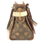 LOUIS VUITTON Shoulder Bag M56386 Coated canvas Brown Monogram tyse Sac Rayure PM unisex(Unisex) Used Authentic