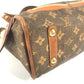 LOUIS VUITTON Shoulder Bag M56386 Coated canvas Brown Monogram tyse Sac Rayure PM unisex(Unisex) Used Authentic
