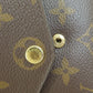 LOUIS VUITTON Long Wallet Purse M62236 Monogram canvas Brown Portefeuille Sarah Monogram Coquelicot Women Used Authentic