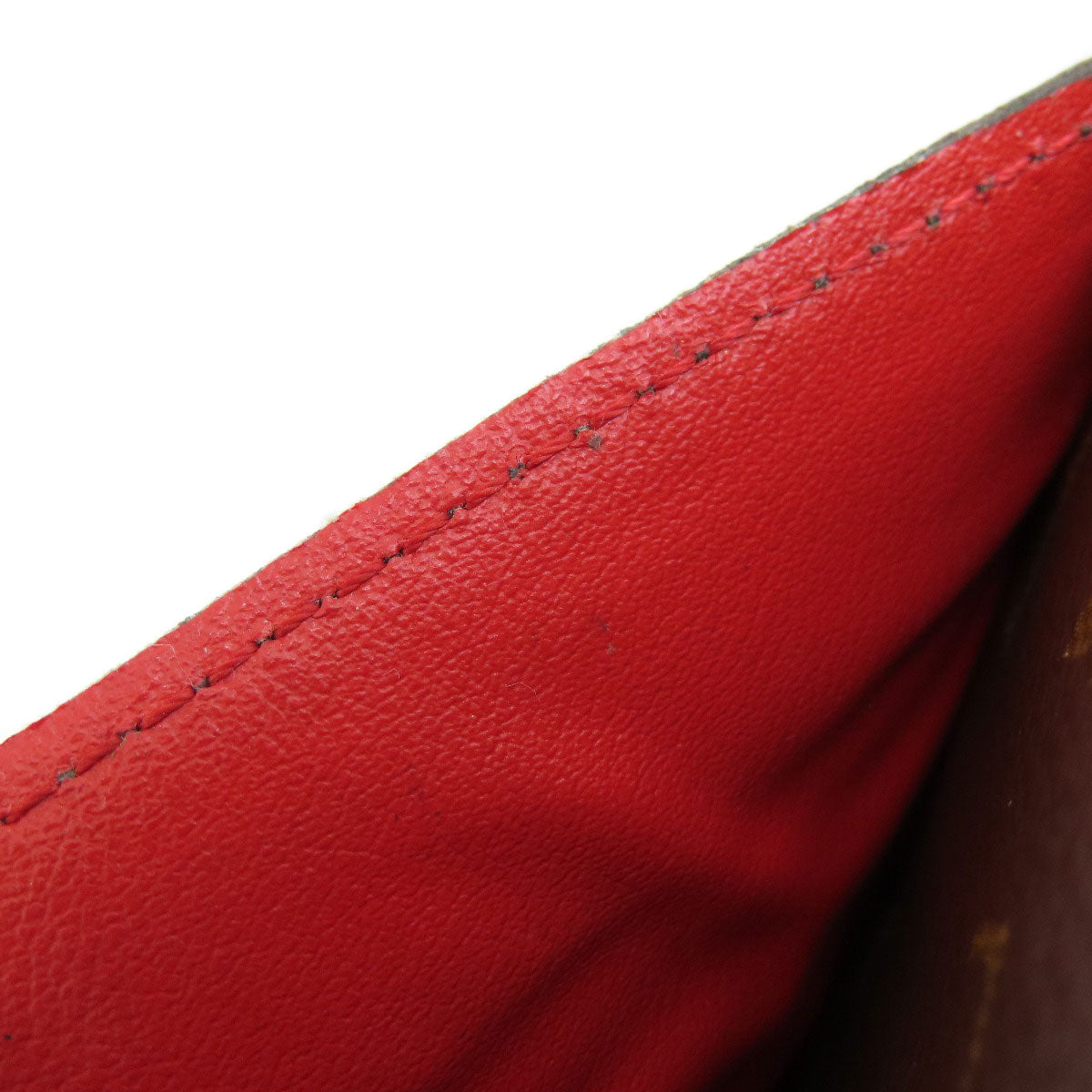 LOUIS VUITTON Long Wallet Purse M62236 Monogram canvas Brown Portefeuille Sarah Monogram Coquelicot Women Used Authentic