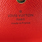 LOUIS VUITTON Long Wallet Purse M62236 Monogram canvas Brown Portefeuille Sarah Monogram Coquelicot Women Used Authentic