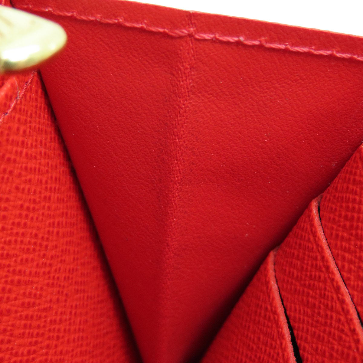 LOUIS VUITTON Long Wallet Purse M62236 Monogram canvas Brown Portefeuille Sarah Monogram Coquelicot Women Used Authentic