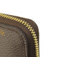 LOUIS VUITTON Coin case M69354 Giant monogram canvas Brown Zippy coin purse Women Used Authentic