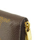 LOUIS VUITTON Coin case M69354 Giant monogram canvas Brown Zippy coin purse Women Used Authentic