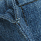 PRADA Handbag B1877B denim Navy Canapa